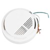 Natural Gas Detector Responsive Plastic Reliable Combustible Gas Leak Alarm