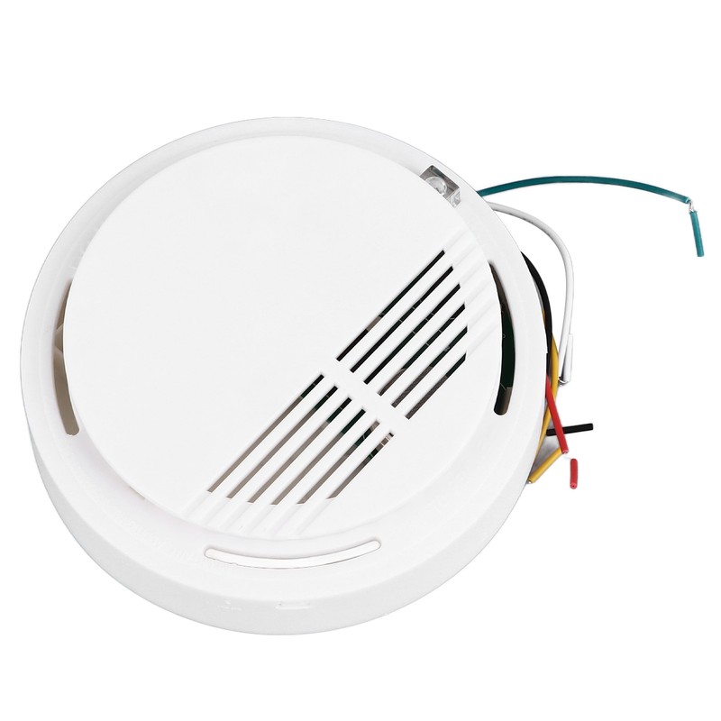 Natural Gas Detector Responsive Plastic Reliable Combustible Gas Leak Alarm