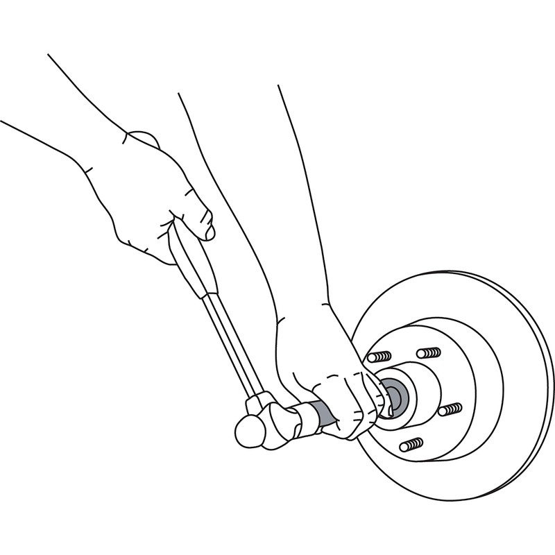 Lisle 12800 Master Pneumatic Bearing Set