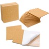 Blisstime 36 Self-Adhesive Cork Sheets 4"x 4" for DIY Coasters,