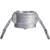 TOYOX Camlock Coupler Dust Cap 634-B-2-1/2-AL For Plant Piping and