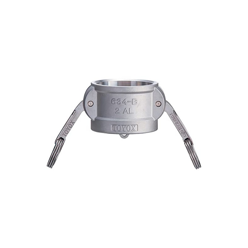 TOYOX Camlock Coupler Dust Cap 634-B-2-1/2-AL For Plant Piping and