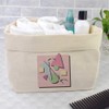 Large '80s Style Pattern' Canvas Organiser/Storage Bag (OR00013345)