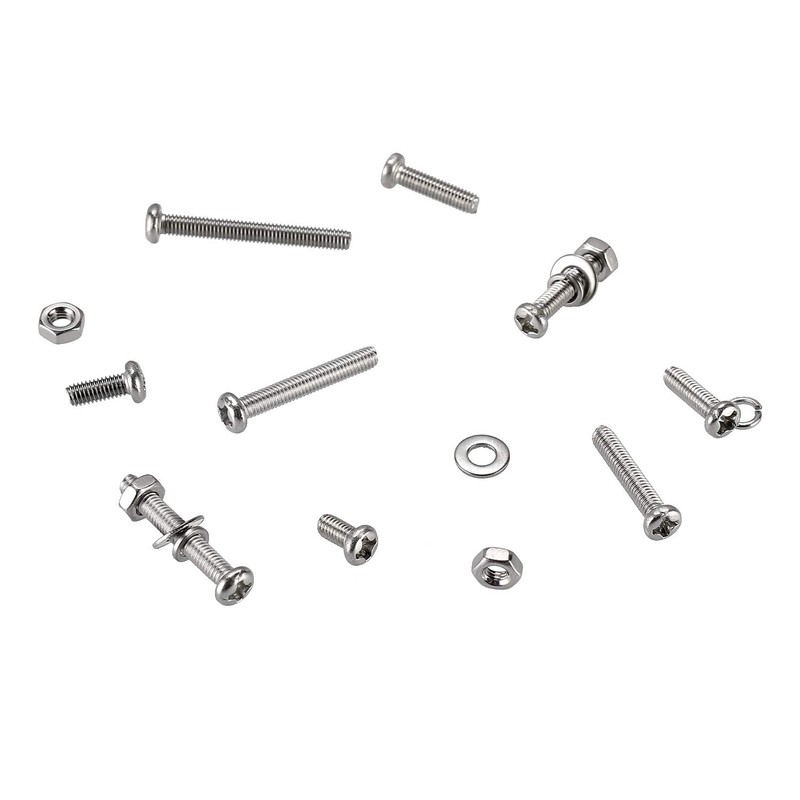 FandWay 600Pcs M3 Screw Assortment Kit 304 Stainless Steel Phillips