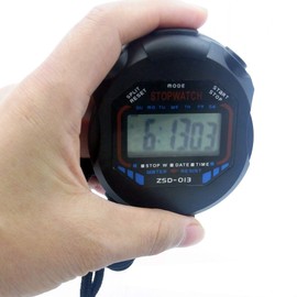 SIENOC Digital Professional Handheld LCD Chronograph Sports Stopwatch Timer Stop Watch