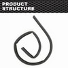CNNELL New Performance Hood Rubber Seal Compatible with Chevy C5