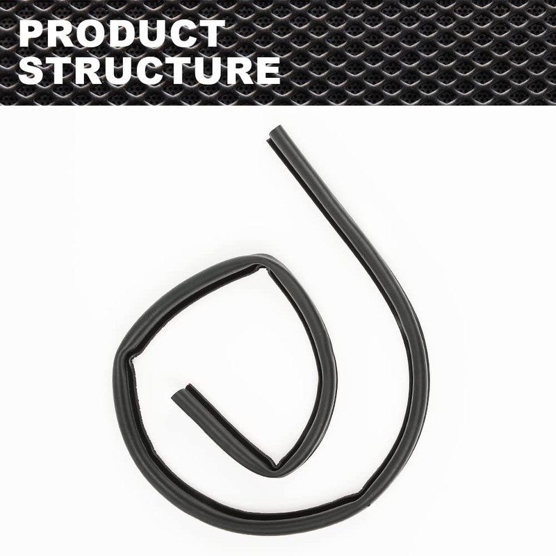 CNNELL New Performance Hood Rubber Seal Compatible with Chevy C5
