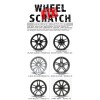 Wheel Scratch Fix Light Silver Wheel Scratch Fix Curb Rash