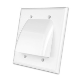 Vanco VANWPBW2W Van-Wpbw2W Bulk Cable Wall Plates - Dual