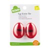 Nino Plastic Egg Shaker Pairs Red