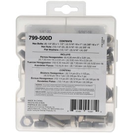 Dorman 799-500D: Pro Pack Stainless Steel Hardware - 60 Pieces