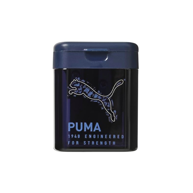 PUMA PM442NB Mini Twin Manual Pencil Sharpener Navy
