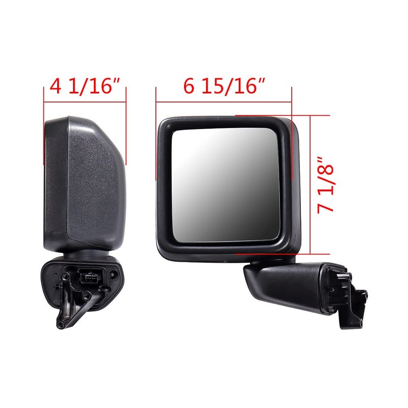 Driver Left Side Mirror Power Heated Turn Signal Light Replacement