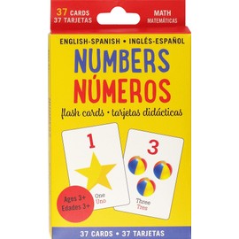 Bilingual Flash Cards - Numbers (English and Spanish Edition)