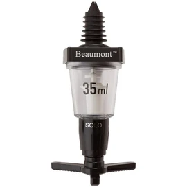 Pack of 3 x 35ml Beaumont Solo Classic Spirit Measure Bar Optics 3066