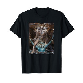 William Blake - The Dragon and Beast From The Sea #2 T-Shirt