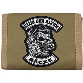 Spass kostet Purse with Patch Club der Alten Säcke, olive