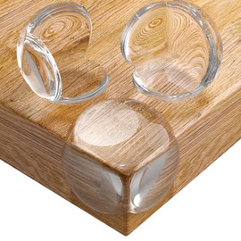 CalMyotis Corner And Edge Protection For Child Safety, For Table And Furniture Corners, Bumper Protection For Babies And Children, For Baby Protection, Transparent Pack of 12 Advanced