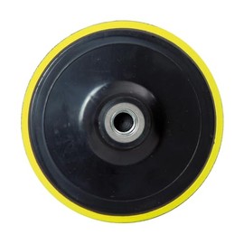 Dino KRAFTPAKET Support pad M14 with Velcro polishing pad for rotary polishing machine car, 125 mm