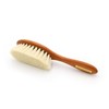 Baby Hair Brush Pear Wood Oiled 150mm Pure Soft Goat