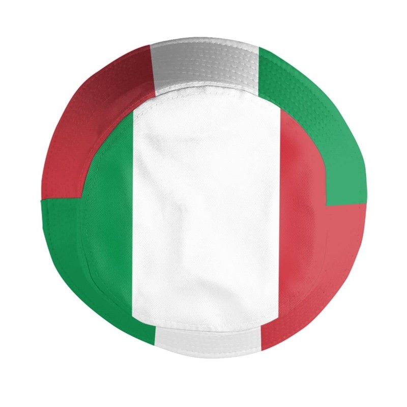 Funny Italy Flag Italian Flag Bucket Hats Fashion Sun Cap