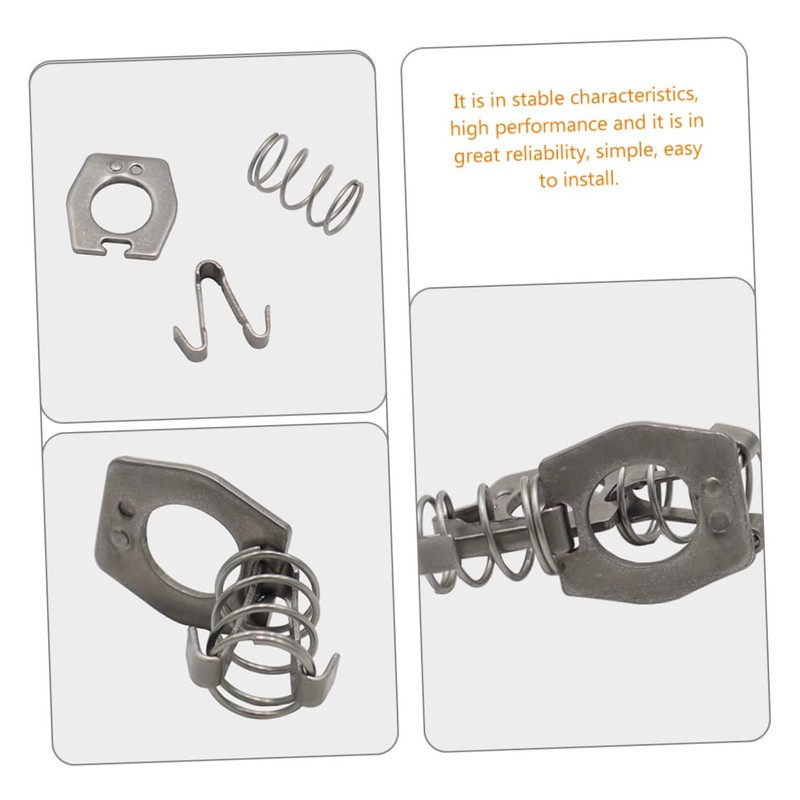 Gatuida 10pcs Rv Water Heater Door Latch Replacement Fasteners for