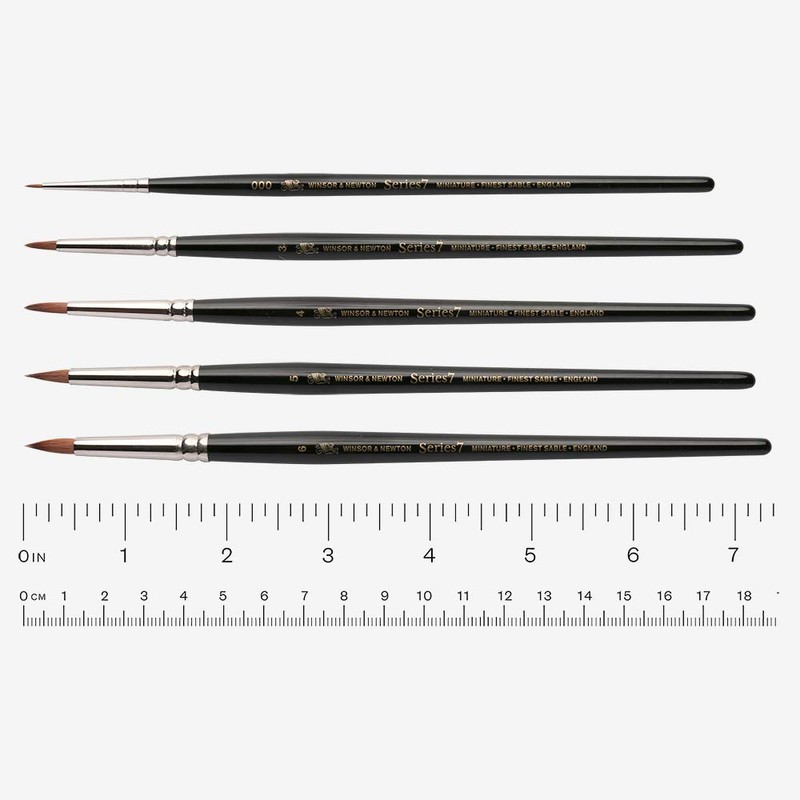 Winsor & Newton KOLINSKY Sable MINIATURE Round SERIES 7M NO