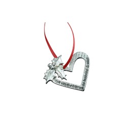 Pirantin Our 8th Christmas As Husband & Wife - 8 YEAR Wedding Anniversary Christmas Tree Decoration