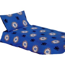 Chelsea FC Pulse Reversible Single Duvet Quilt Cover and Pillowcase Set