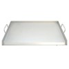 Comal Thick Stainless Steel Griddle Flat Top Rectangular Grill Plancha