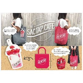I Planning THE SAC TAP CAFÉ Sack Tap Cafe Strawberry Milk Storage (W x H x D): 4.2 x 8.5 x 1.8 inches (10.8 x 21.5 x 4.5 cm) Zip Tote Frappuccino 415B