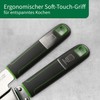 CHEFKOCH Premium Garlic Press - Ideal for Pressing Garlic &
