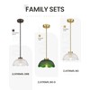 zeyu 2 Pack Pendant Lights, Kitchen Pendant Lighting Island, 10.4''