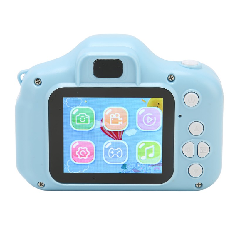 Kids Digital Camera Multi Mode Filter Front Rear 8MP Cute