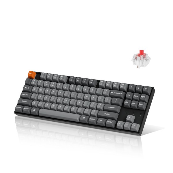 Keychron K8 Max TKL Mechanical Keyboard Wireless, 87 Keys QMK