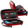 Bull's Orbis Dart Case Red, Darts case., red, XL