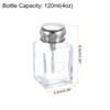 HARFINGTON 2pcs Solvent Alcohol Dispensers 120ml(4oz) Conical Push Down Liquid
