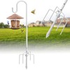 Bird Feeder Garden Hook - Heavy Duty Hummingbird Stand with