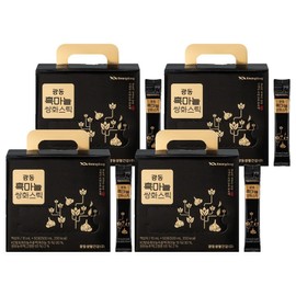 Guangdong Black Garlic Ssanghwa Sticks 50 packets, 4 pieces, 500ml / 광동 흑마늘 쌍화스틱 50포, 4개, 500ml