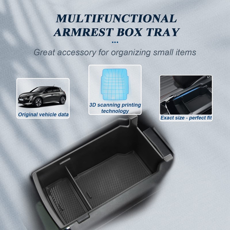 BIBIBO Storage box for Peugeot 208 e-208 / Peugeot 2008