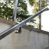 Top Hardware Stainless Steel 316 Garde Wall Mount Adjustable Handrail