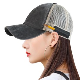 DIFENLEAF Baseball Pencil Hat Pencil Holder Hat Pencil Holder Clip Tool for Carpenter Caps and leatherworker Hats (Black)