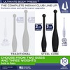 Indian Clubs - 1lb, 2lb and 3lbs Pairs by Ultimate