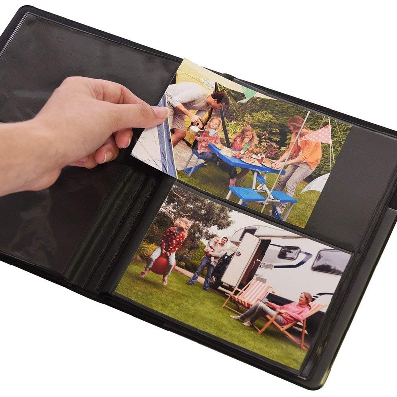 Zink Window Cover Photo Album for 4x6" Prints – Holds