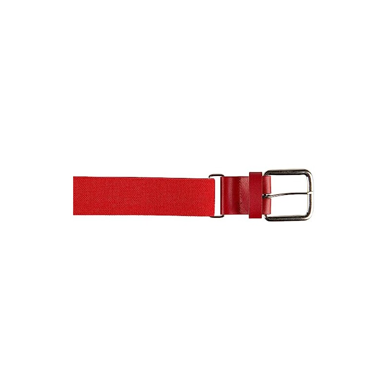 Champro Elastic Baseball Belt with 1.5-Inch Synthetic Tab (Scarlet, 28-52-Inch)