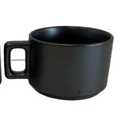 STARBUCKS Reserve Roastery CHICAGO 10 oz Charcoal Black Mug, New