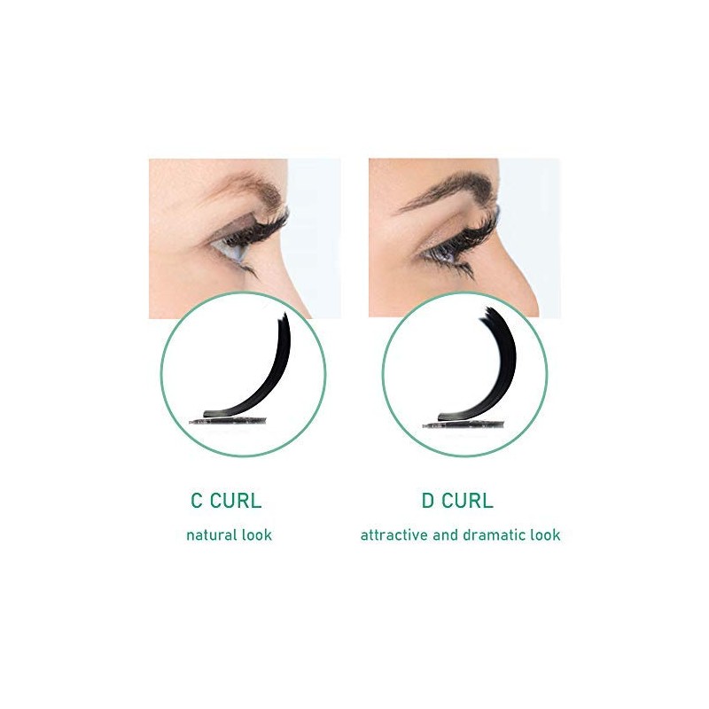 Easy Fan Lashes DD-0.03-12 Eyelash Extensions Easy Fan Russian Lashes
