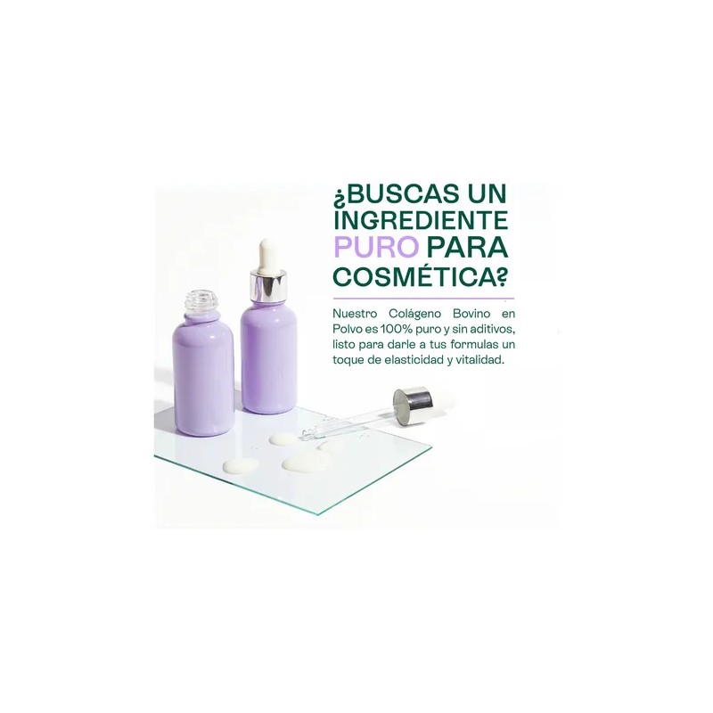 Biopeptido Colageno Cosmetico Puro Uso Facial Y Capilar 50g