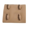 Lash Mannequin Head 2 Pairs Removable Replacement Eyes 3D Simulation