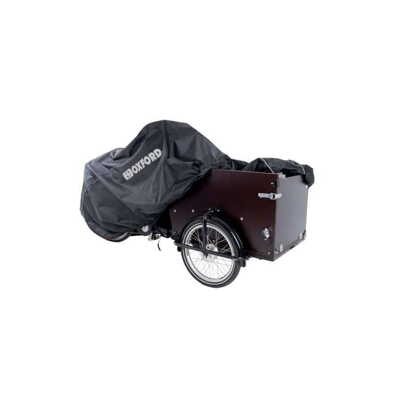 Oxford Aquatex Pro Cargo Bicycle Cover. PU Coated Waterproofing.